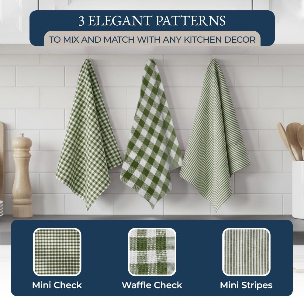 Kitchen Towel and Pot Holder Sets 20 Pc